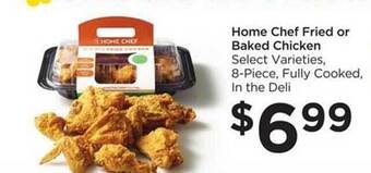 Food 4 Less Home Chef Fried Or Baked Chicken offer