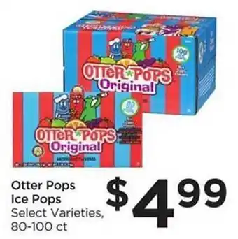 Food 4 Less Otter Pops Ice Pops offer