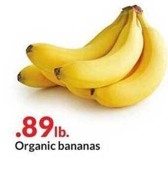 Hy-Vee Organic Bananas offer