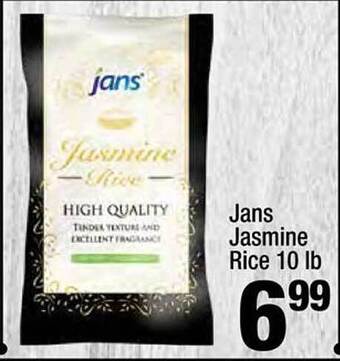 Super King Markets Jans Jasmine Rice offer