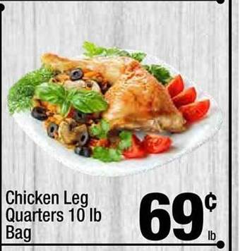 Super King Markets Chicken Leg Quarters offer