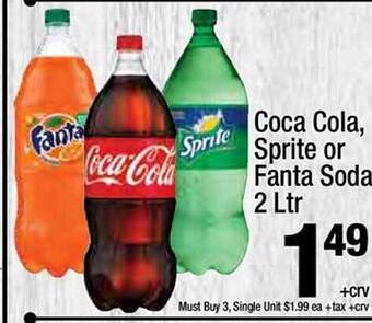 Super King Markets Coca Cola, Sprite Or Fanta Soda offer