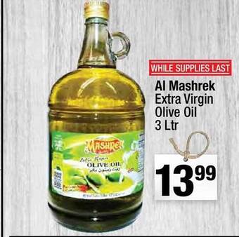Super King Markets Al Mashrek Extra Virgin Olive Oil offer
