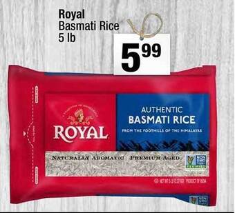 Super King Markets Royal Basmati Rice offer