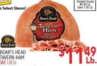 Ingles Markets Boar's Head Tavern Ham offer