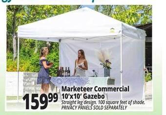 Ocean State Job Lot Marketeer Commercial 10'x10' Gazebo offer