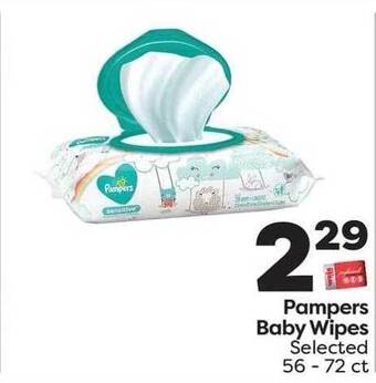 Weis Markets Pampers Baby Wipes offer