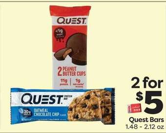 Weis Markets Quest Bars offer