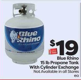 Weis Markets Blue Rhino 15 Lb Propane Tank With Cylinder Exchange offer