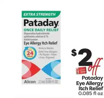 Weis Markets Pataday Eye Allergy Itch Relief offer