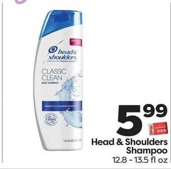 Weis Markets Head & Shoulders Shampoo offer