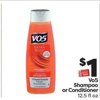 Weis Markets Vo5 Shampoo Or Conditioner offer