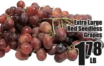 Extra Large Red Seedless Grapes