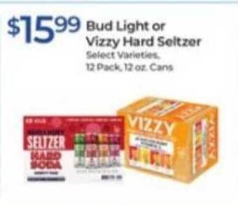 Rite Aid Bud Light Or Vizzy Hard Seltzer offer