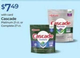 Rite Aid Cascade offer