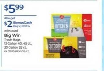 Rite Aid Big Win offer