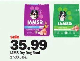 Meijer Iams Dry Dog Food offer