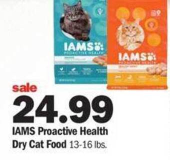 Meijer Iams Proactive Health Dry Cat Food offer