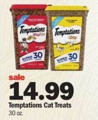 Meijer Temptations Cat Treats offer