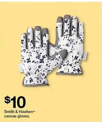 Target Smith & Hawken Canvas Gloves offer