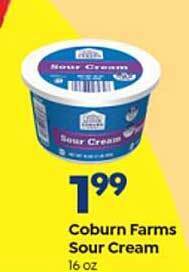 Save a Lot Coburn Farms Sour Cream offer