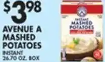 Pioneer Supermarkets Avenue A Mashed Potatoes 26.70 oz. offer
