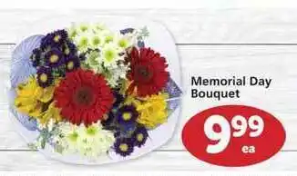 Albertsons Memorial Day Bouquet offer