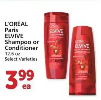Albertsons L'OREAL Paris ELVIVE Shampoo Or Conditioner offer