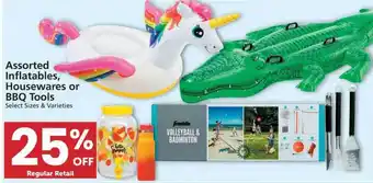 Albertsons Assorted Inflatables Housewares Or BBQ Tools offer
