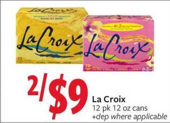 Fareway La Croix offer