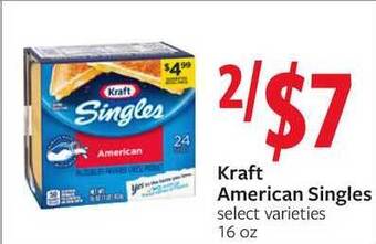 Fareway Kraft American Singles offer