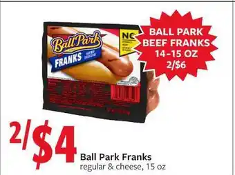 Fareway Ball Park Franks Regular & Cheese offer