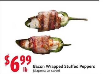Fareway Bacon Wrapped Stuffed Peppers offer