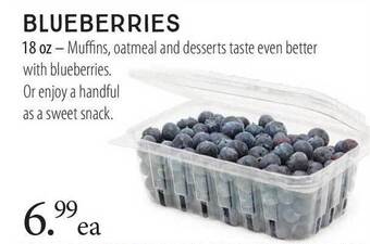 Market of Choice Blueberries offer