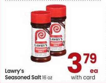 Safeway Lawry's Seasoned Salt offer
