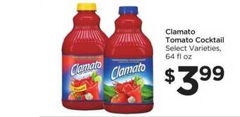 Food 4 Less Clamato Tomato Cocktail offer