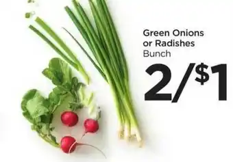 Food 4 Less Green Onions Or Radishes Bunch offer