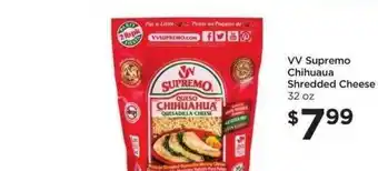 Food 4 Less VV Supremo Chihuaua Shredded Cheese offer