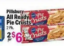 Holiday Foods Pillsbury All Ready Pie Crusts offer