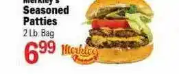 Holiday Foods Seasoned Patties offer