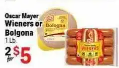 Holiday Foods Oscar Mayer Wieners Or Bolgona offer