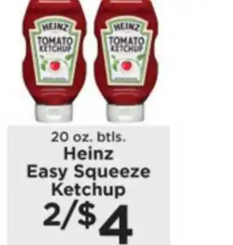 Pioneer Supermarkets Heinz Easy Squeeze Ketchup offer