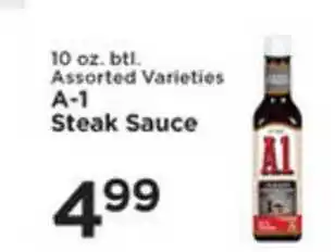 Pioneer Supermarkets A-1 Steak Sauce offer