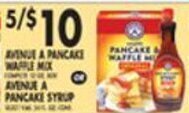 Met Foodmarkets Avenue A Pancake Syrup offer