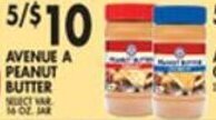 Met Foodmarkets Avenue A Peanut Butter 16 oz. offer