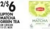 Met Foodmarkets Lipton Matcha Green Tea 15 cl. offer