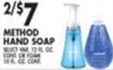 Met Foodmarkets Method Hand Soap offer