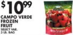Met Foodmarkets Campo Verde Frozen Fruit offer