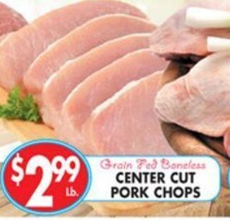 Met Foodmarkets Center Cut Pork Chops offer