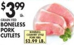 Met Foodmarkets Boneless Pork Cutlets offer